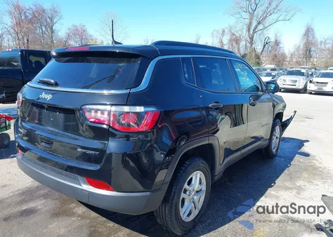 2019 Jeep Compass Sport 4X4 из США, поврежденный, VIN 3C4NJDAB4KT702998